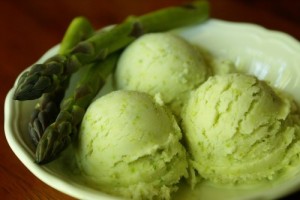 asparagus ice cream